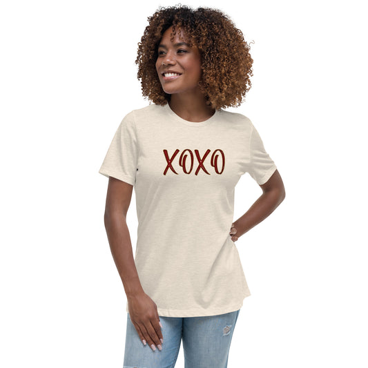 XOXO Women's Relaxed T-Shirt