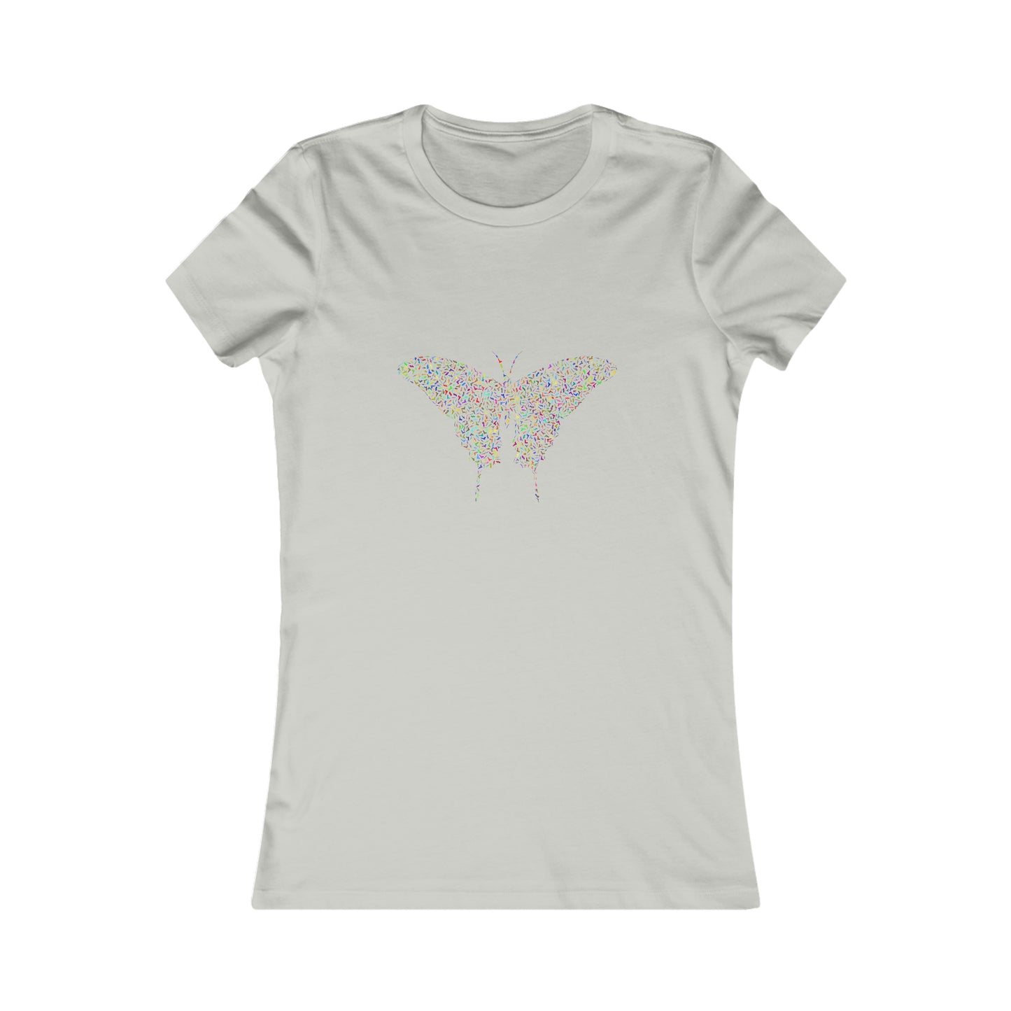 Women's Favorite Tee, Butterfly, Gun Butterfly, Comfy Shirt, Daily Tee