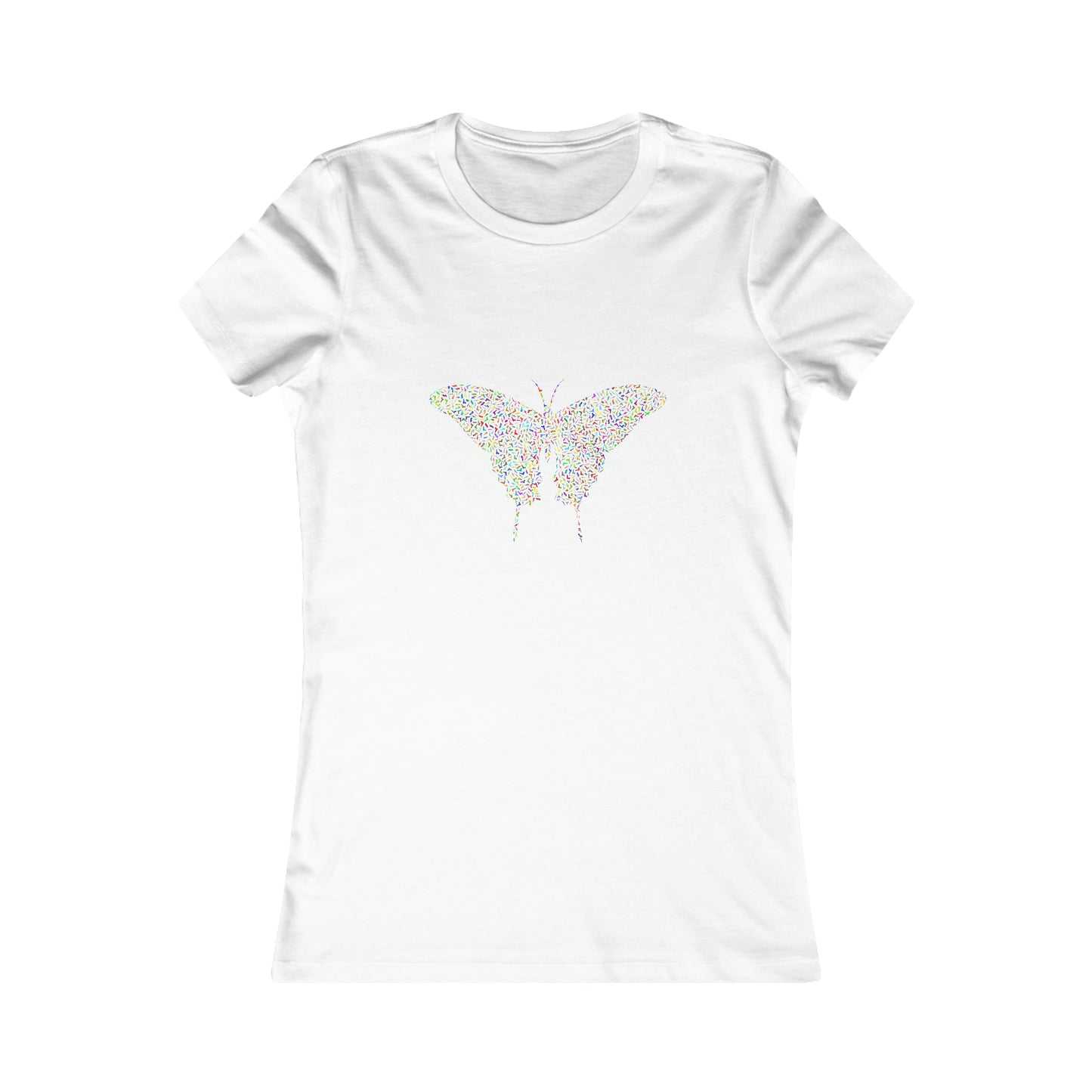 Women's Favorite Tee, Butterfly, Gun Butterfly, Comfy Shirt, Daily Tee