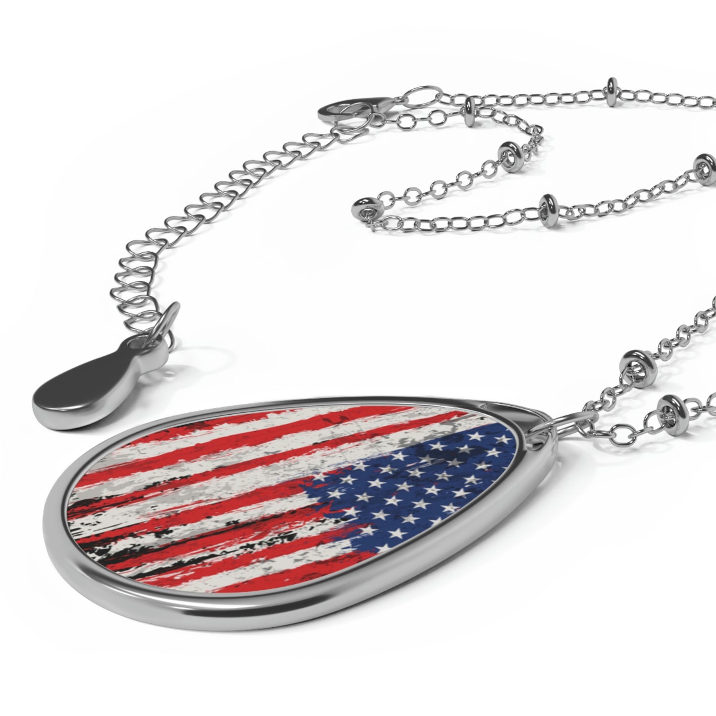 USA Oval Necklace