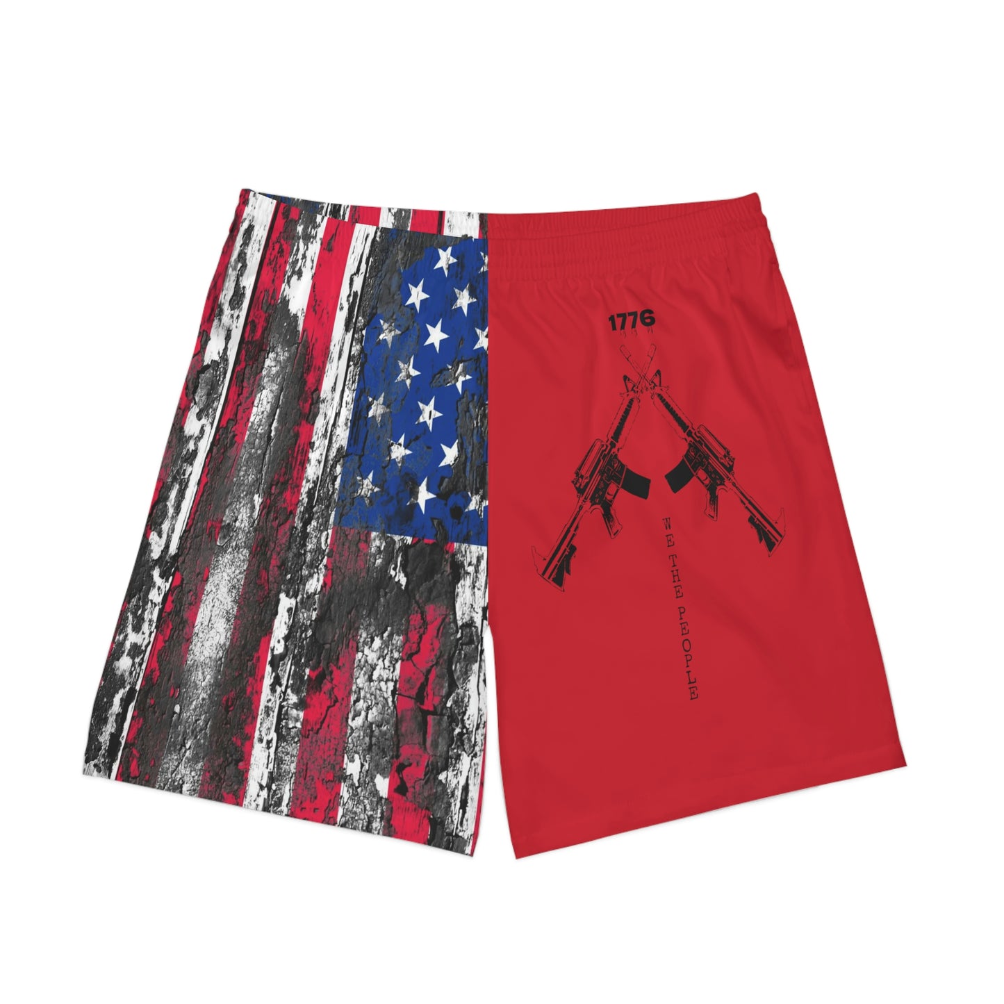 We The People Men's Beach Shorts (AOP)