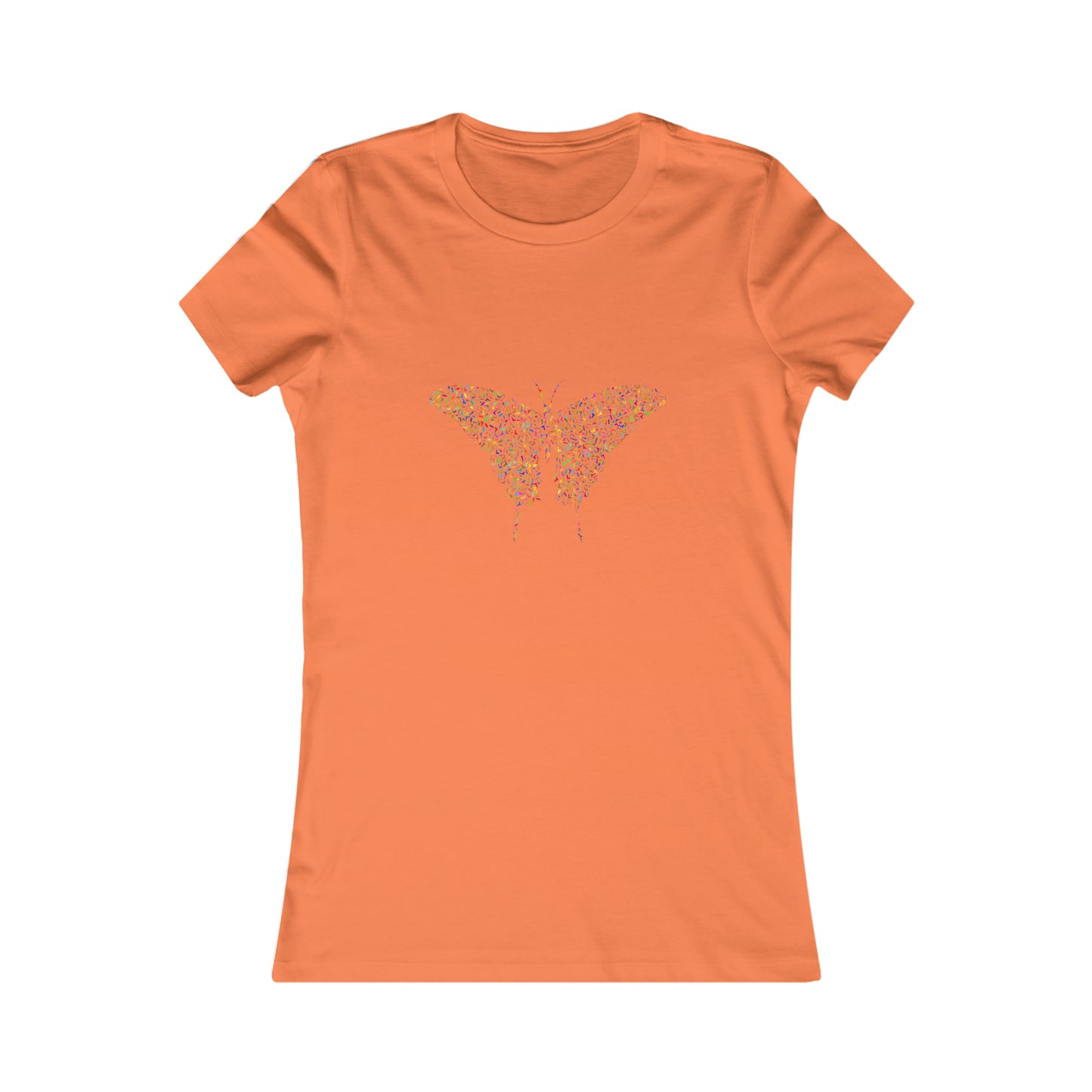 Women's Favorite Tee, Butterfly, Gun Butterfly, Comfy Shirt, Daily Tee