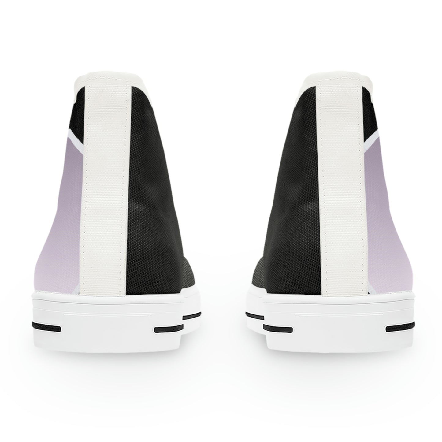 Women's High-Top Sneakers Purple Black White