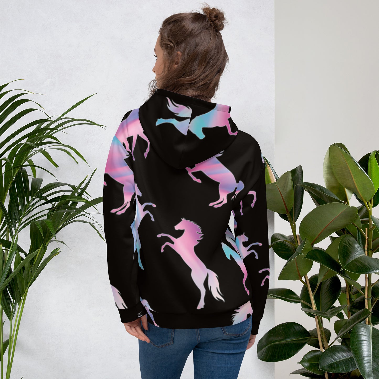 Colorful Pony Pull Over Hoodie