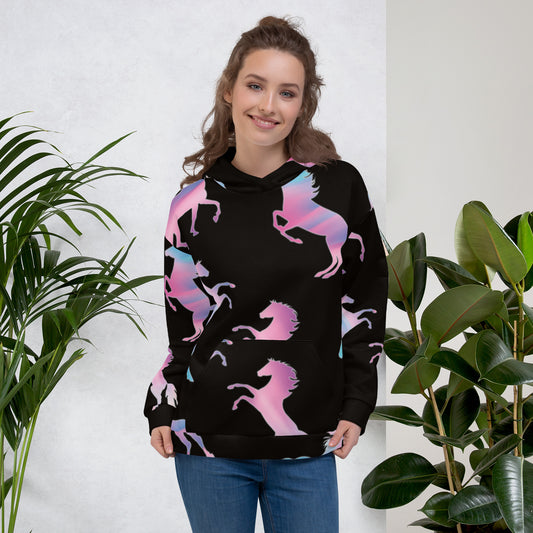 Colorful Pony Pull Over Hoodie