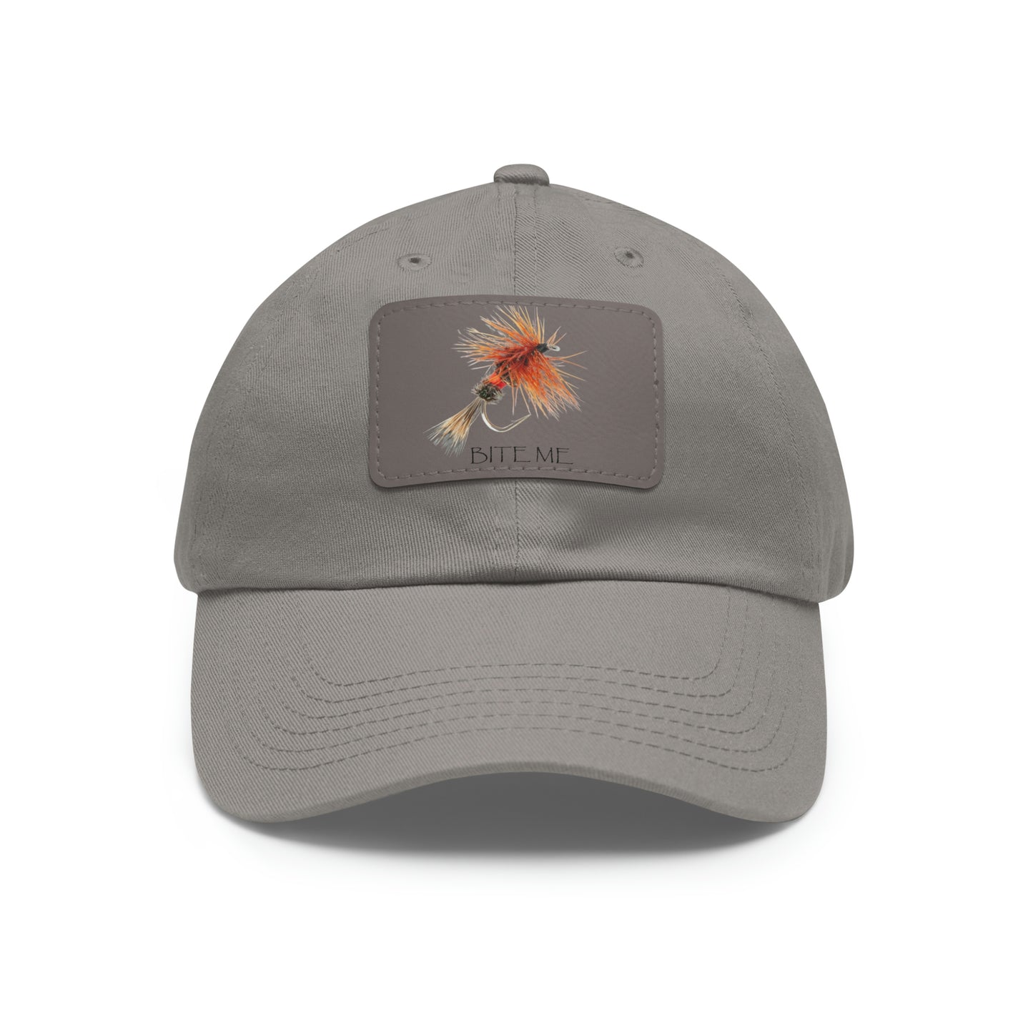 Baseball Cap, Bite Me, Fishing Fly, Royal Wullf Fly, Fisherman Hat, Fishing Lovers, Fly Fishing, Funny Hats