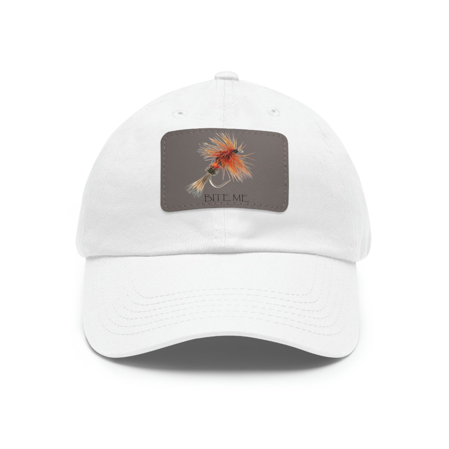 Baseball Cap, Bite Me, Fishing Fly, Royal Wullf Fly, Fisherman Hat, Fishing Lovers, Fly Fishing, Funny Hats