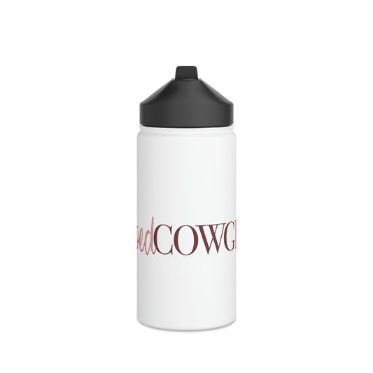 Tattooed Cowgirls Stainless Steel Water Bottle, Standard Lid