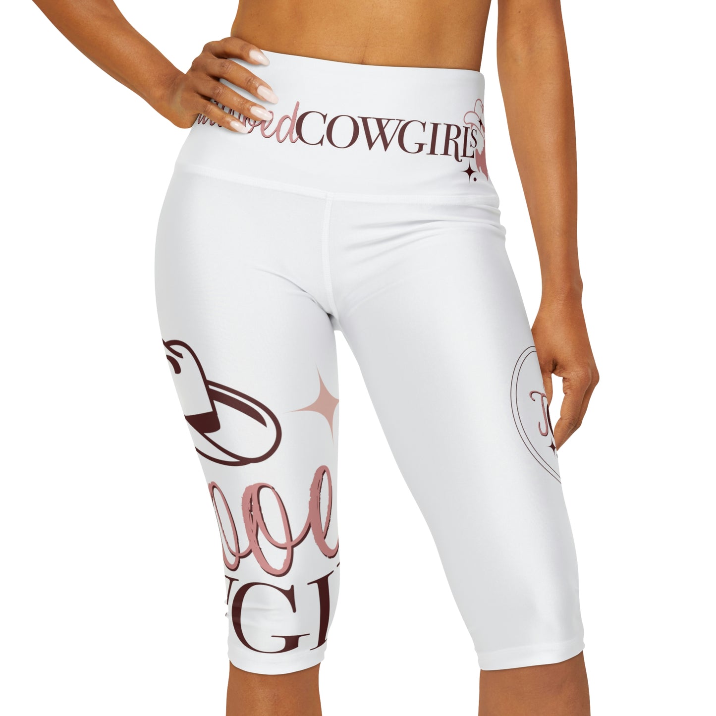 Yoga Capri Leggings - Tattooed Cowgirls