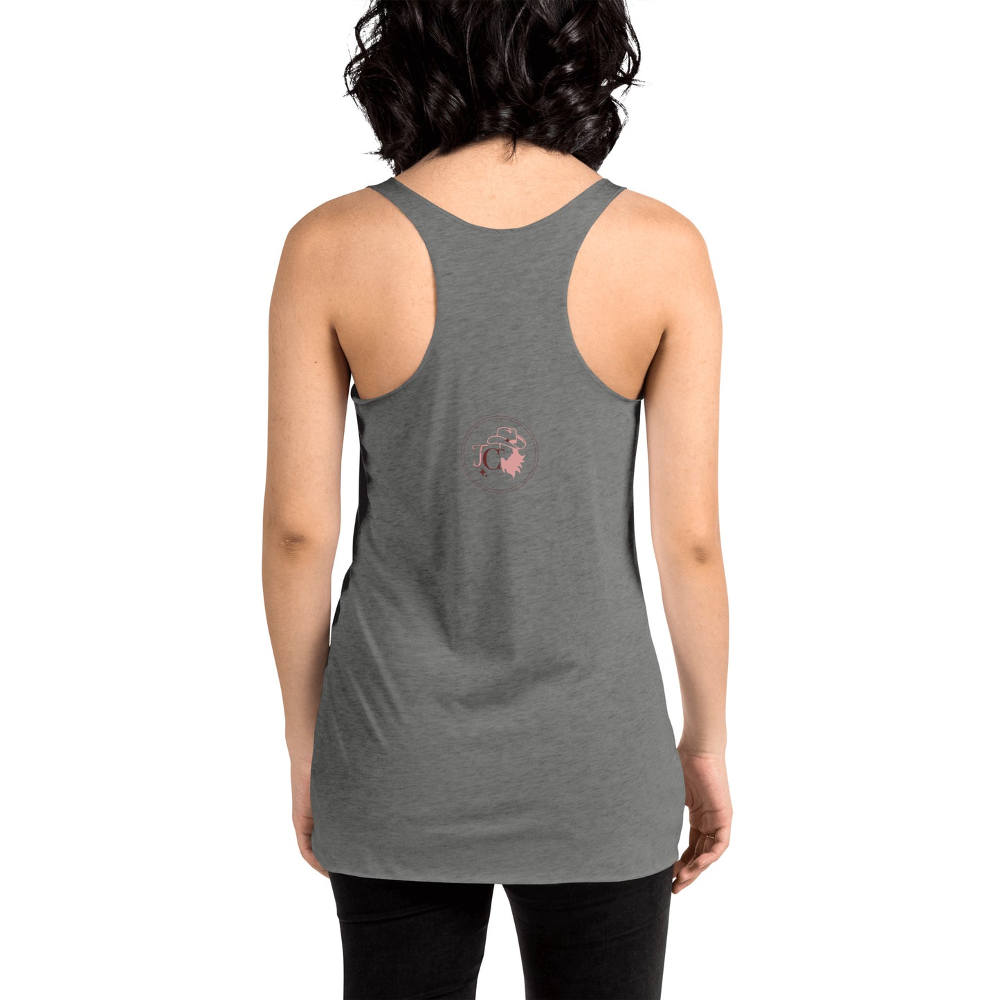 Women's Racerback Tank, Jesus Never Fails, Yoga Tank Top, Workout Shirt, Faith-Based Tank, Travel Wear, Lounge Wear